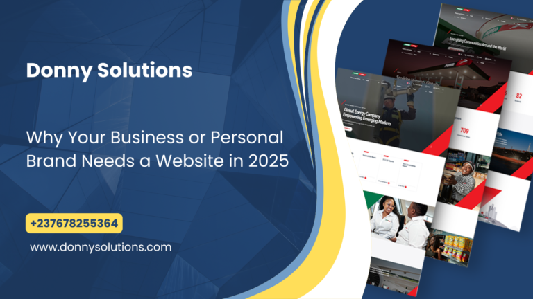 website for your company or business