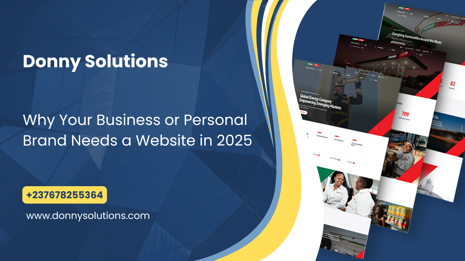 website for your company or business