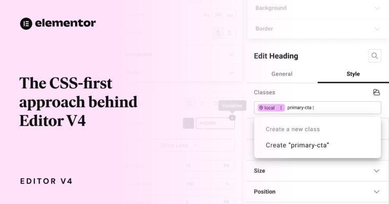Custom CSS for Elementor