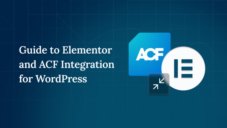 Dynamic blog layout with Elementor and ACF